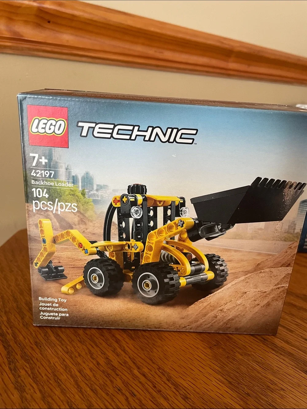 NIB Lego Technic Backhoe Loader & Lego Marvel Spider-Man Car